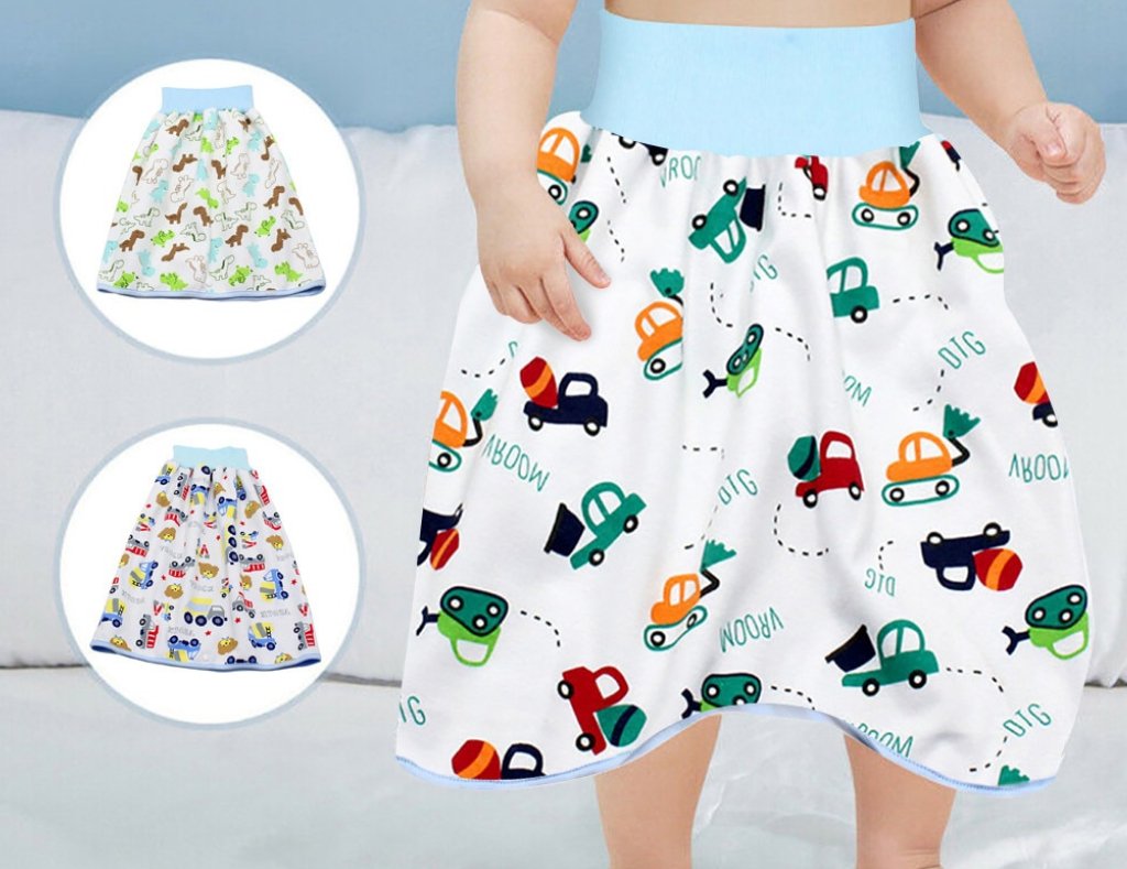 Children Diaper Skirt Shorts 2 in 1 Anti Wetting - Don Shopping