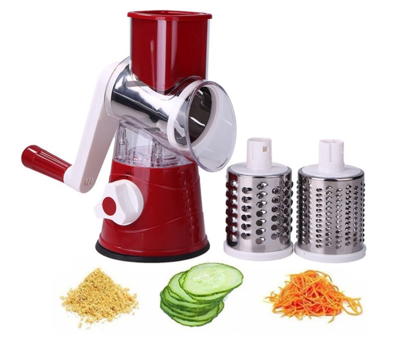 Food Slicer Adjustable Thickness for Cheese Fruits Vegetables Stainless Steel