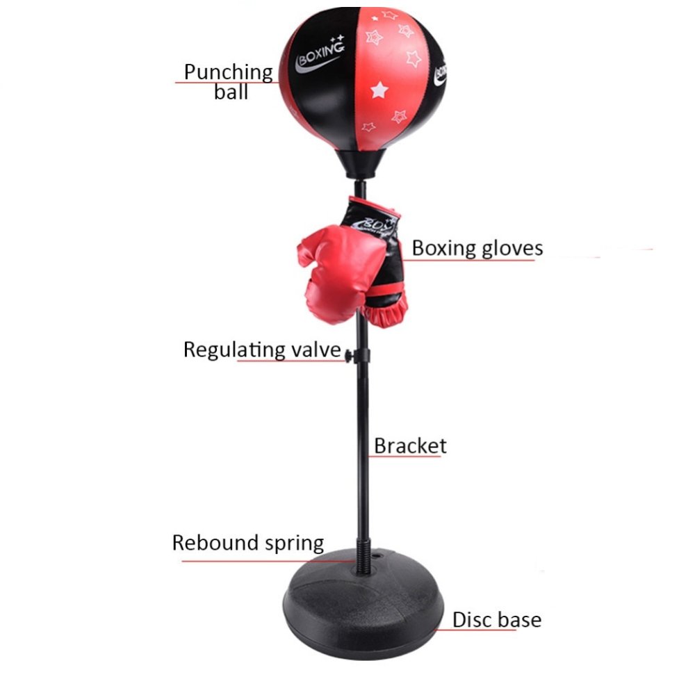 Adjustable Stand Children Boxing Pear Speed Ball