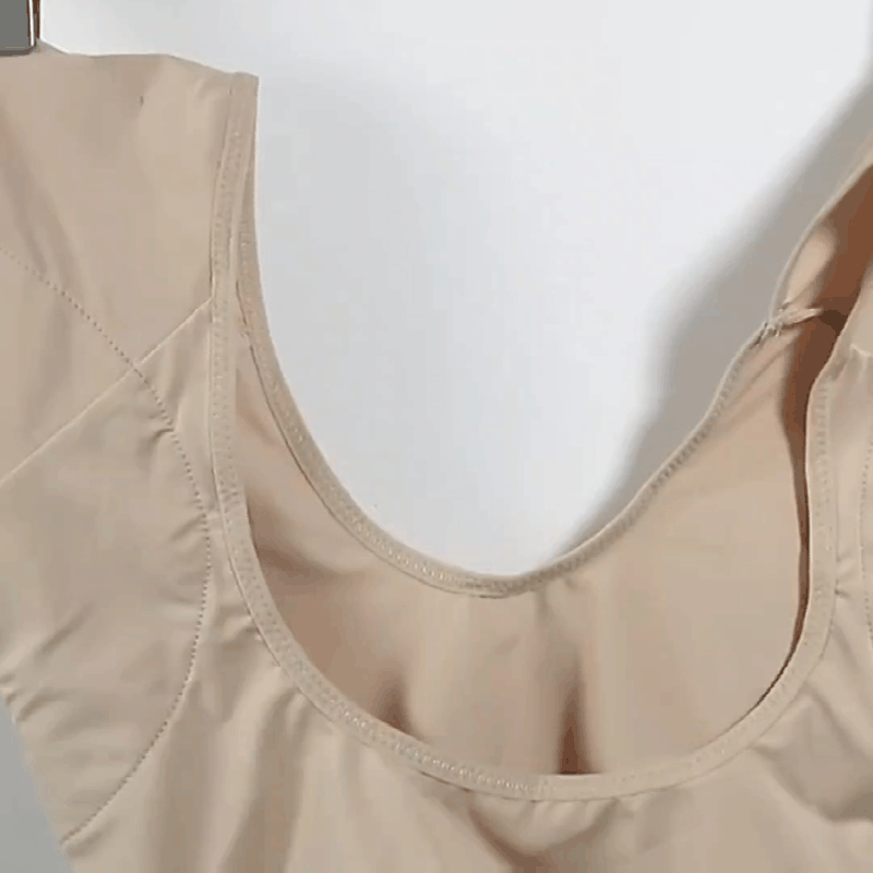 Reusable Washable Undershirt With Sweat Pads