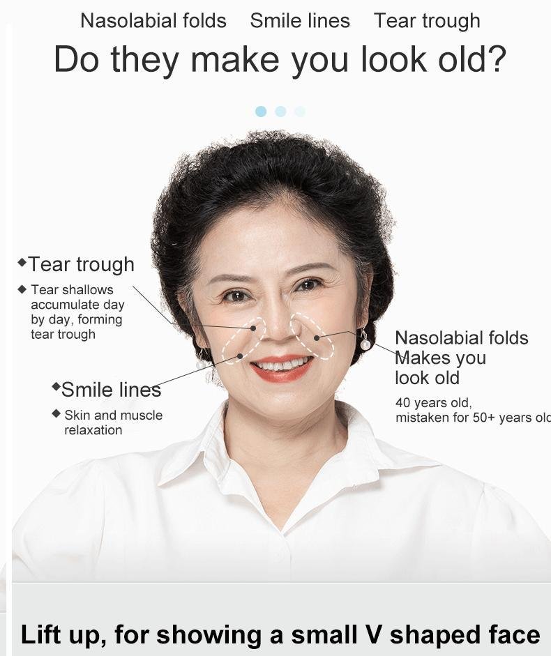 Nasolabial Folds Facial Forehead Anti-Wrinkle Mask