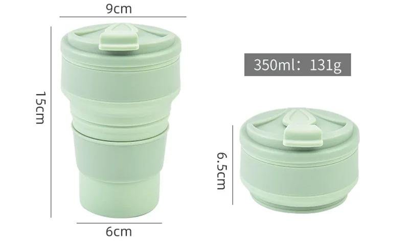 Collapsible Travel Cup Silicone Folding Mug