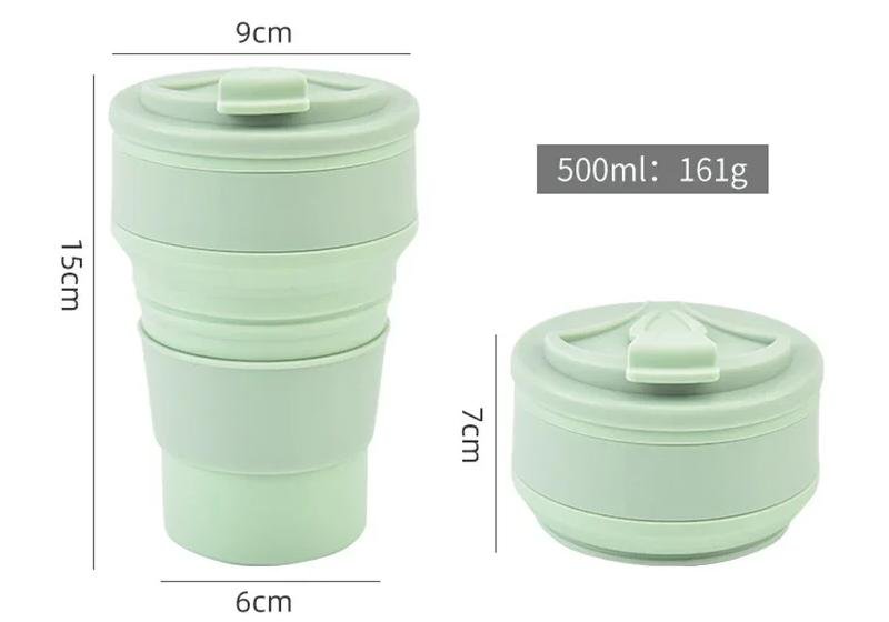 Collapsible Travel Cup Silicone Folding Mug